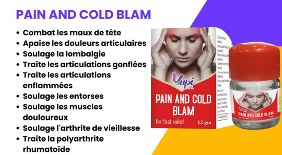 Image sur YUPI GLOBAL, PAIN AND COLD BLAM, Baume
